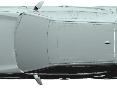 Lexus UX 300e 2021 - Exterior Scan 3D model 3D model