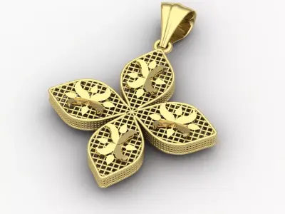 fusion pendant 01 3D print model