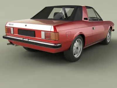 Lancia Beta Spider 3D model