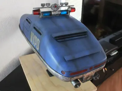 The fifth element POLICE CAR studio scale STL model UPDATED 2025 3D print model