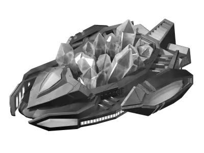 Heterogeneous-maglev transport vehicle 3D model