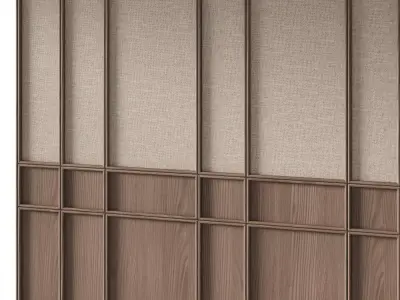 Decorative V68 Wall Panels 3D model
