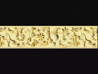 Decor for furniture 3D model 22