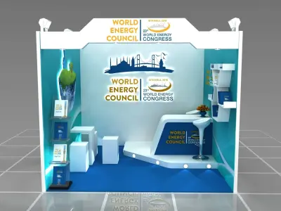 Fair Modular Stand 022 3D model