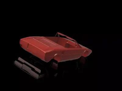 Ferrari Dino 208 gt4 spider  bodywork 3D print model