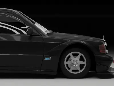 Mercedes Benz 190E 3D model