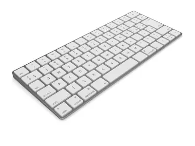 Apple Magic Keyboard 3D model