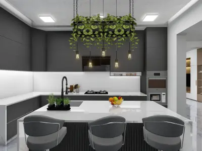 Harmony in Design A Haven of Elegance and Functionality 3D model