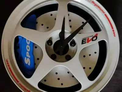 Mags Wall Clock Spoon 3D print model