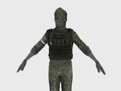 ARMY ESPECIAL FORCE 3D model