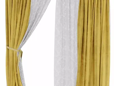 Curtain 3D model