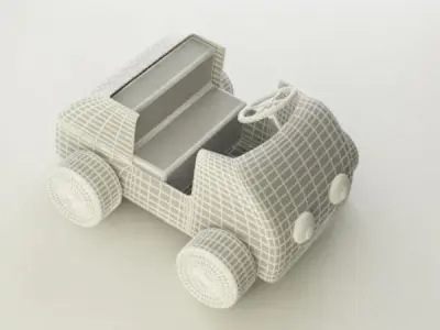 Toy vehicle 3D model