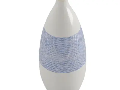 Coastal Pattern Vase 3D model