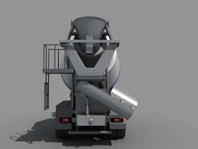 Cement Mixer  3D model