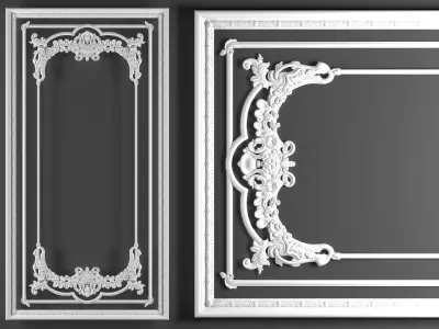 classic decoration 3d model vol08 3D 3D model