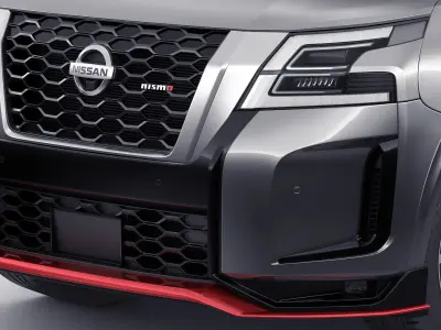 Nissan Patrol Nismo 2021 3D model