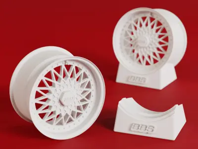 BBS RS Rim - 3D Printer 3D model