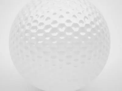 Golf Ball 3D model 26