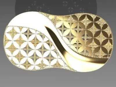 Architectural Filigree Ring Collection  STL Files 3D print model
