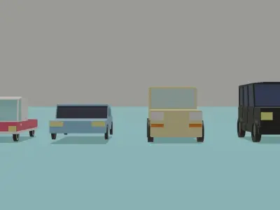 low poly cars Free low-poly 3D model from CGTrader