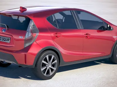 Toyota Prius C 2018  3D model