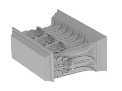 Pilaster Capital 009  3D model