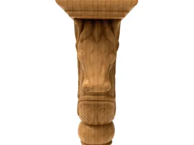 Column Capital 3D Model 3D model