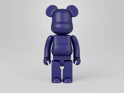 Bearbrick 3D Print Static 3D print model