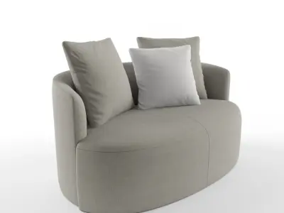Casamilano Francesca armchair 3D model