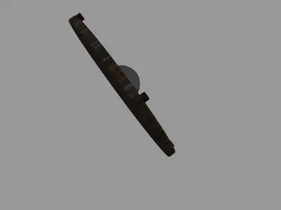 The Great Nordic Viking Shield Free 3D model