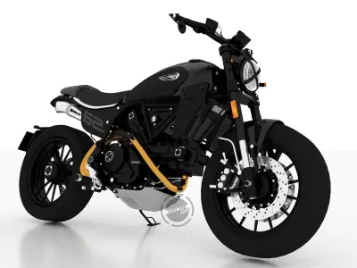 Ducati Scrambler Next Gen 3D model