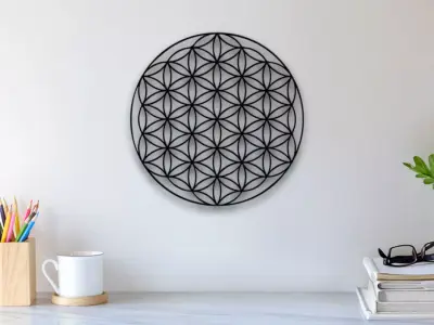 Mandala Wall Art 3D print model