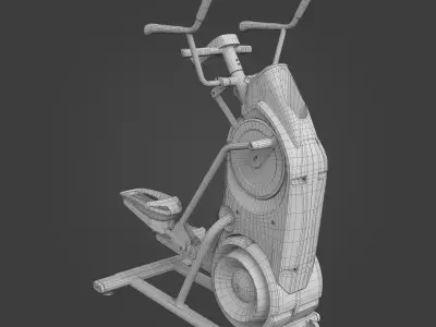 Elliptical trainer-Exercise Equipment-03 Low-poly 3D model