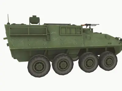 LAV Bison Low-poly 3D model