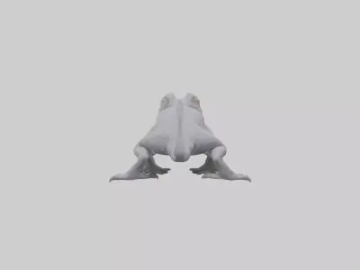 Gargoyle Gecko climbing model 3D model