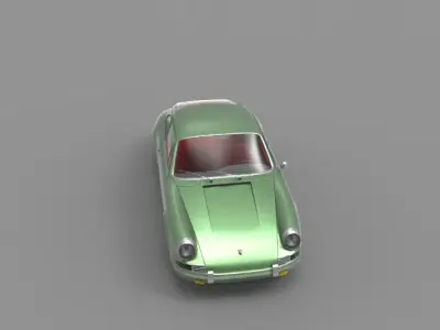 1964 Porsche 911 3D model