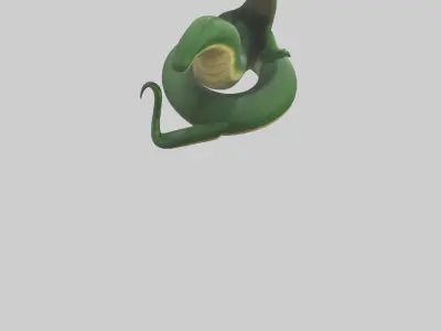 Cartoon Snake model 3D model