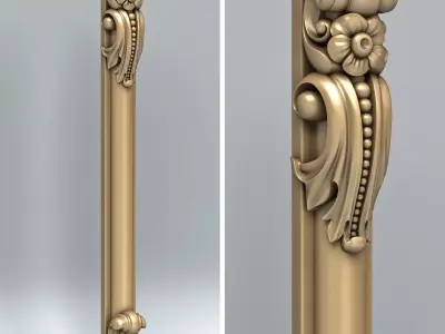 Pillar 005 3D model