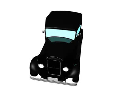 Old Car 1940 3D model