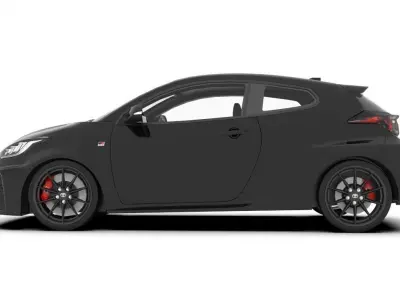 TOYOTA YARIS GR FOUR 2020 3D model