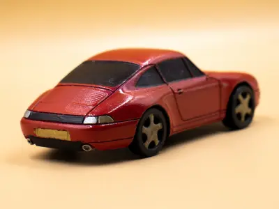 Porsche 911 933 Car model 3D print model