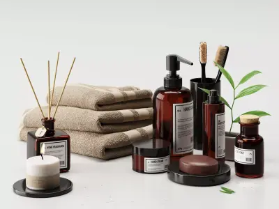 Bathroom Kit 3D model