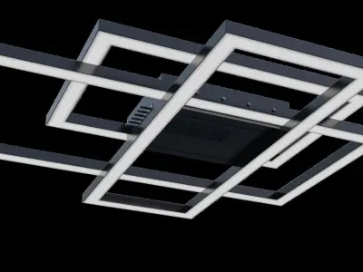 Ceiling Light 5 Low-poly 3D model
