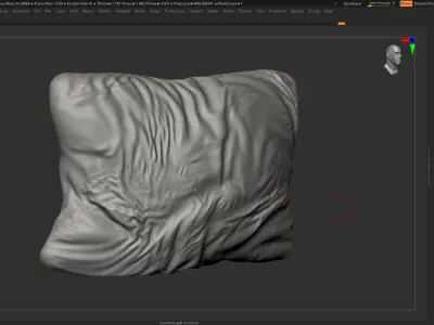 pillow 02 3d print model 3D print model