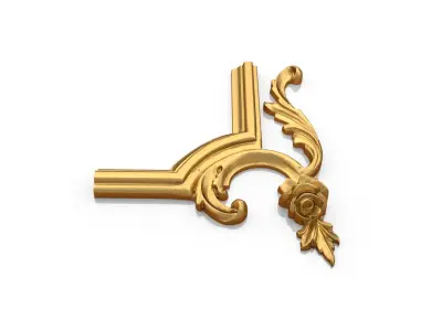 Classic decor ornament 143 3D model