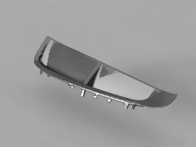 PORSCHE PANAMERA TURBO S Front Left Fender Filler 971854775FFF 3D print model