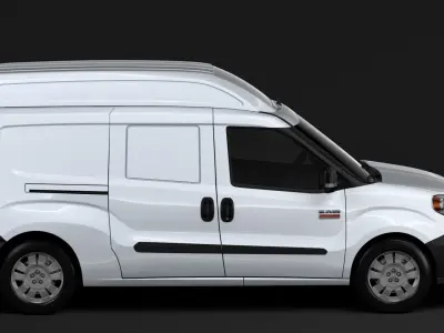 Ram ProMaster City Tradesman Cargo Van H2 2020 3D model