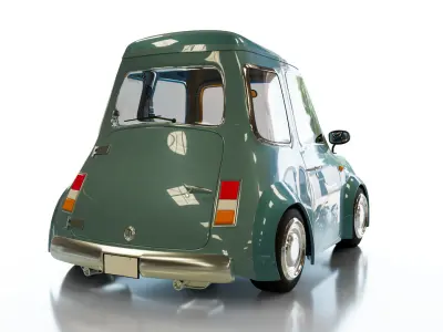 Toon Car 3D model purchase