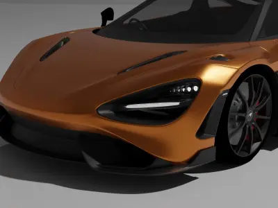 Mclaren 765LT 3D model