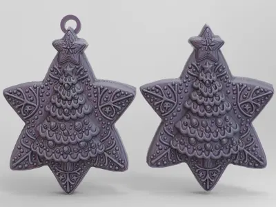 Startree cookie decor  3D print model